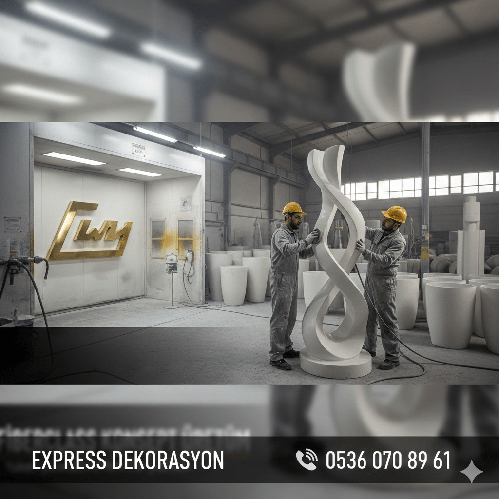 Express Dekorasyon fiberglass otel villa kurumsal bina tasarım ve onarım hizmetleri.